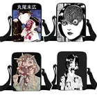 Женская сумка через плечо с принтом ужас Манга, женская сумка Junji Itou  Shintaro Kago, ранцы для девушек, сумки-мессенджеры Tomie