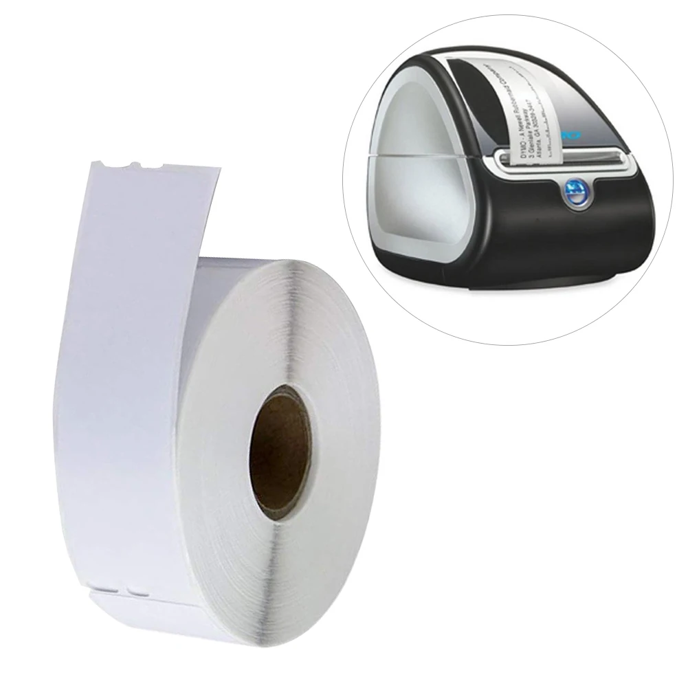 

Принтер штрих-кодов для этикеток, термопринтер для чеков и этикеток, принтер штрих-кодов DYMO 30252, совместимые этикетки 28*89*350 шт., самоклеящиес...