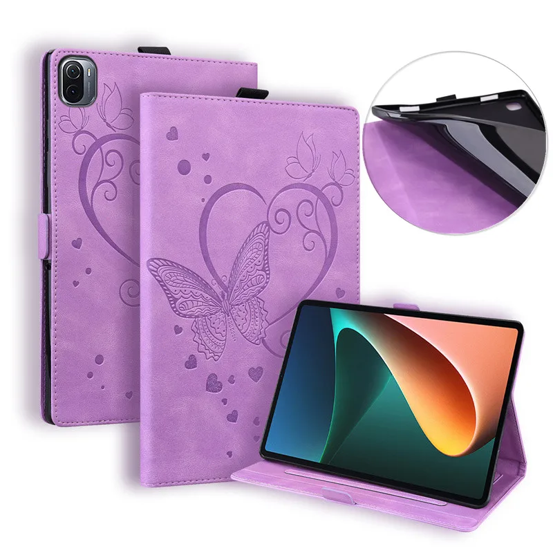 

Чехол из ТПУ с 3d-изображением бабочки и цветов для iPad Mini 6 2021, чехол для планшета iPad 5 6 7 8 9 10,2 Air 3 2 9,7 Pro 11 2021 2020, чехол