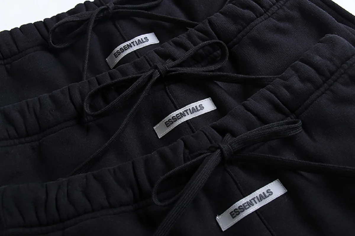 

7 New Season fog essentials shorts 100% 1:1 sweetshots Kanye West Jerry Lorenzo oversized shortpans hip bottom Hoodie shorts