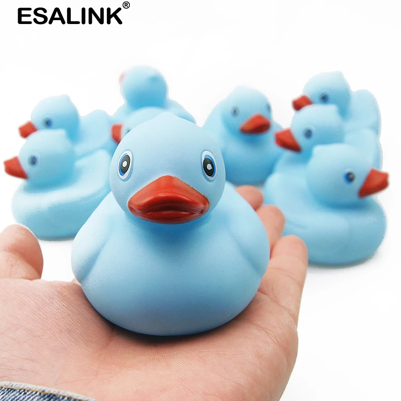 ESALINK 10 шт. 7 см синяя серия игрушек для плавания цветные мягкие плавающие
