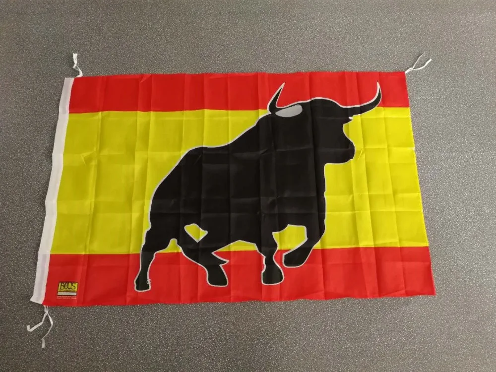 

Флаг быка Испании из полиэстера 90x150 см 120x180 см