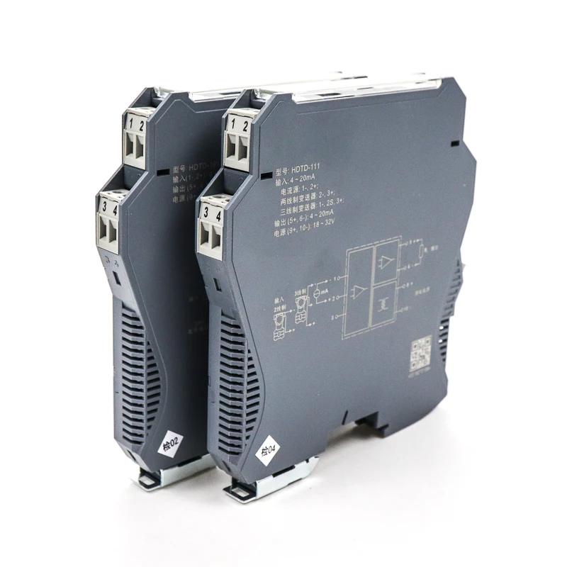 

Изолятор сигнала HDTD, 4-20 мА, вход 0-20 мА, выход постоянного тока 24 В, один вход, два выхода, преобразователь сигнала