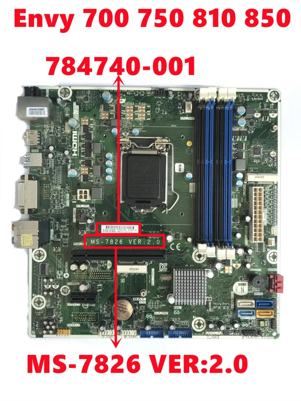 Материнская плата для HP Envy 784740 501 601 700 750 810 | Компьютеры и офис