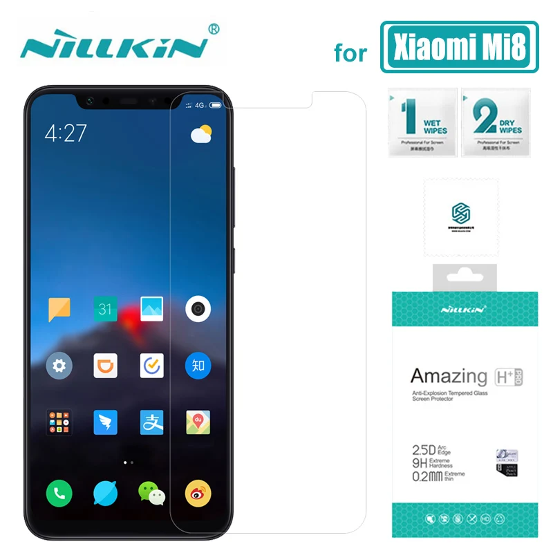 Nillkin для Xiaomi mi 9 mi 9 Lite mi 8 mi 9T стекло H+ Pro закаленное стекло для защиты экрана для Xiaomi mi A3 mi 9T mi 6 mi 8 SE стекло