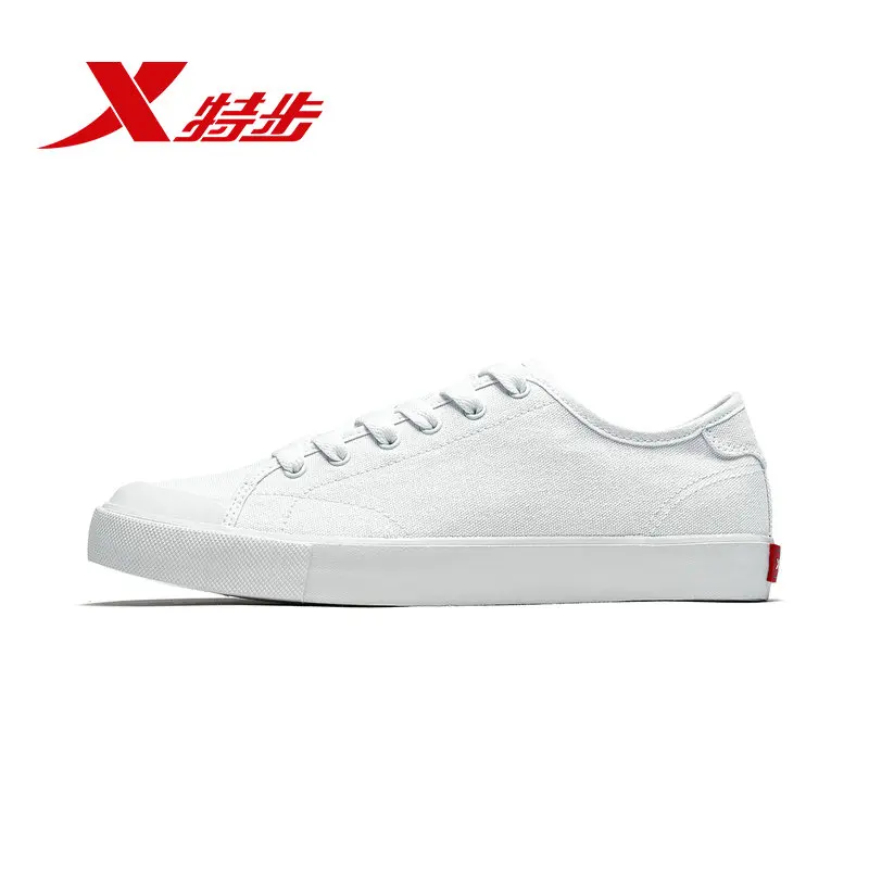 Xtep/Мужская обувь парусиновая для скейтбординга Повседневная нескользящая