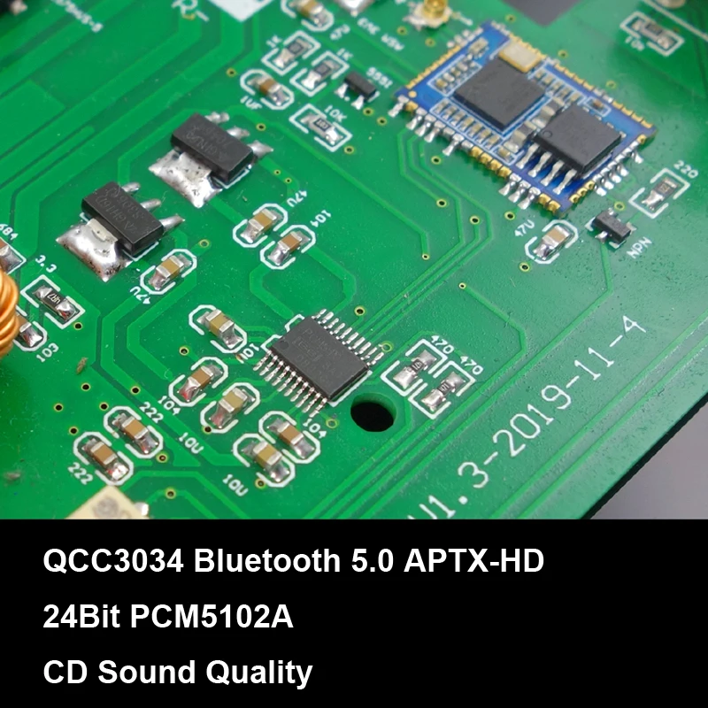 2*80 Вт + 100 Bluetooth 5 0 Φ TPA3116D2 Плата усилителя мощности 2 1 TPA3116 PCM5102A DAC аудио NE5532