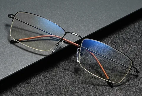 Солнцезащитные очки, фотохромные очки для чтения, новый дизайн, меняющие цвет очки для чтения, деловые очки из титанового сплава