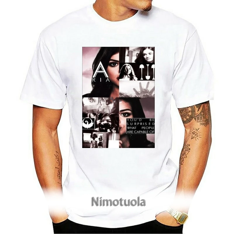 

Pretty Little Liars Fashion Summer Women's Contrast Tee-shirt