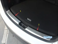 lapetus rear bumper protector sill trunk tread plate decoration stickers cover trim 2 pcs fit for mazda cx5 cx 5 2015 2016