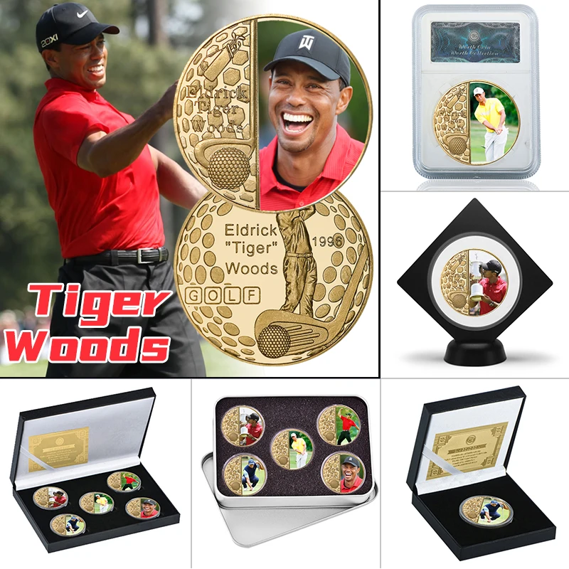 WR US Позолоченные памятные монеты коллекционная Спортивная монета для гольфа