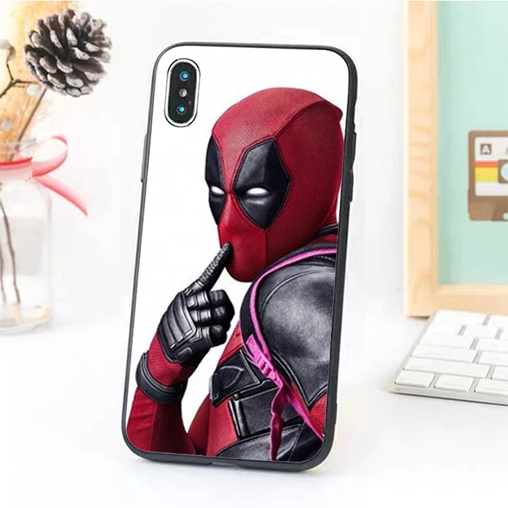 Силиконовый чехол для телефона Bernandez 5 5S SE 6 6S iPhone 7 8 plus X Xs Max XR deadpool ryan |