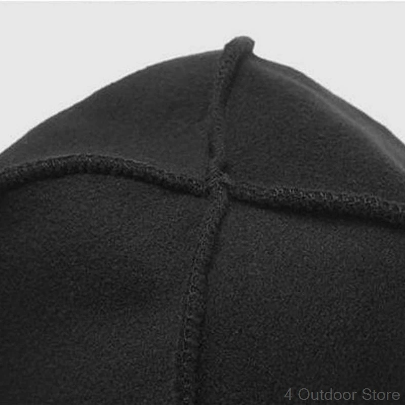 Часы наручные унисекс зимние мягкие теплые однотонные шапки из флиса утолщенная