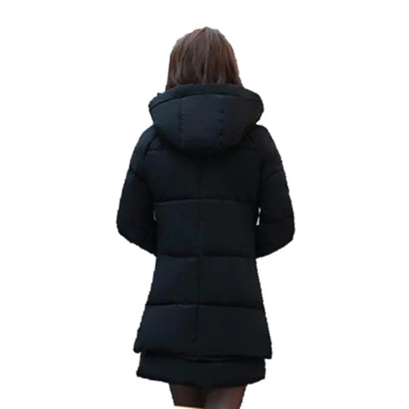 Женская зимняя куртка 2020 новый модный военный пуховик с капюшоном толстое теплое