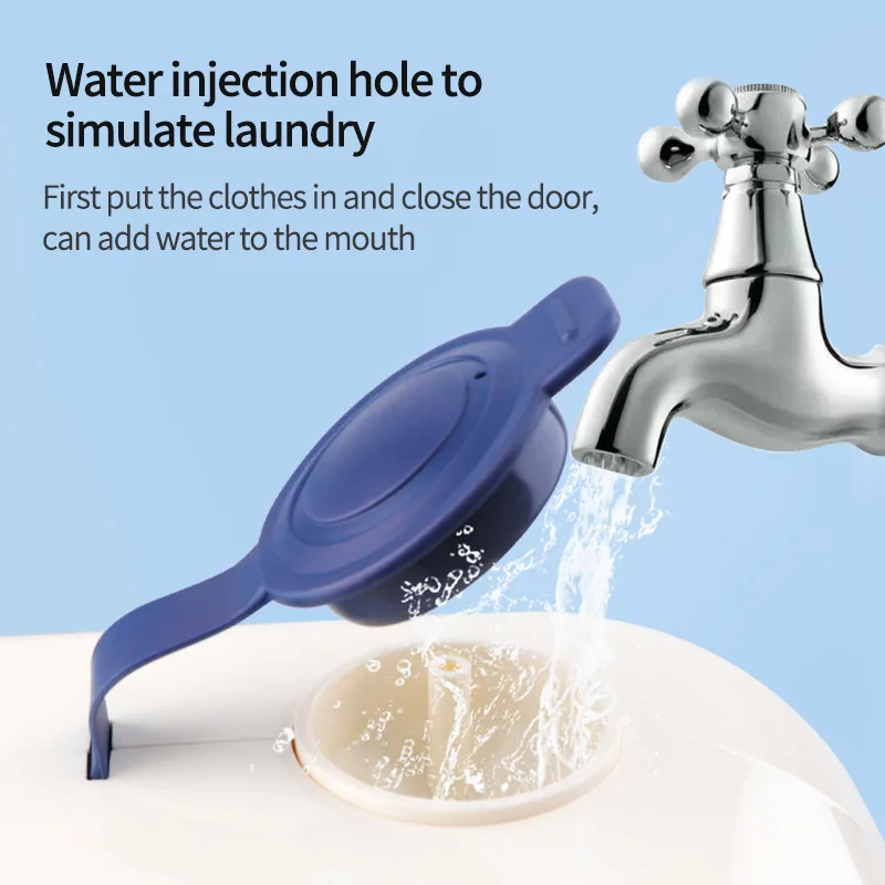 

Children Washing Machine Toy Funny Simulation Mini Electric Pretend Play House Toy Clean Up Toy Set Kids Girl Christmas Gift