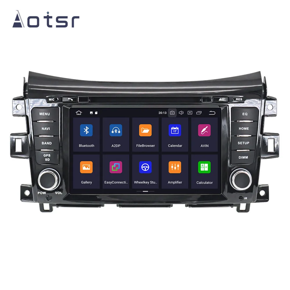 Автомобильный GPS-навигация DSP Android 10 DVD для Nissan Navara NP300 2014-2018 Авторадио стерео