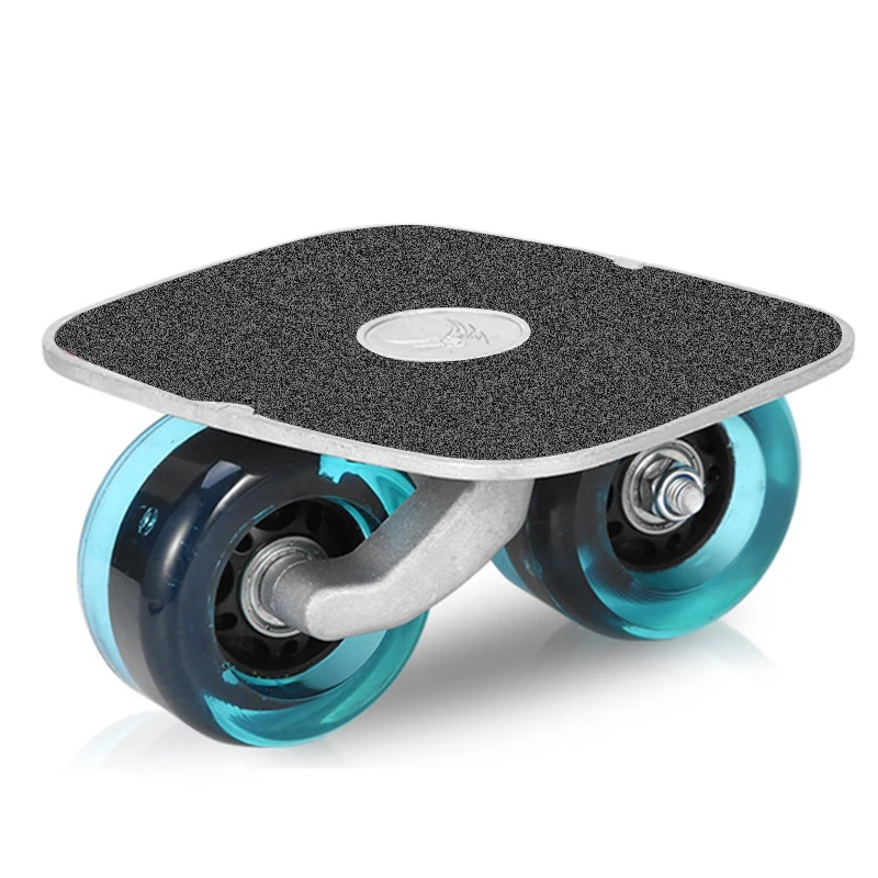 Портативные скейтборды Drift с антистатической пластиной, голубыми колесами с вспышкой света, колесами из ПУ-материала и подшипниками ABEC-7 608.