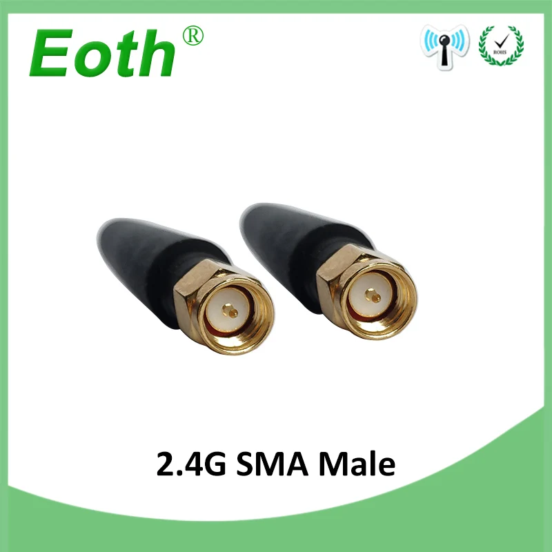 Антенна 2 4G SMA connector 3dbi Wifi антенна с прямой головкой wi fi Воздушная малого размера