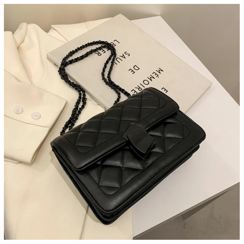

Soft PU Leather Crossbody Bags For Women Brand Designer Solid Color Simple Fashion Shoulder Bag Lady Luxury Small Handbags