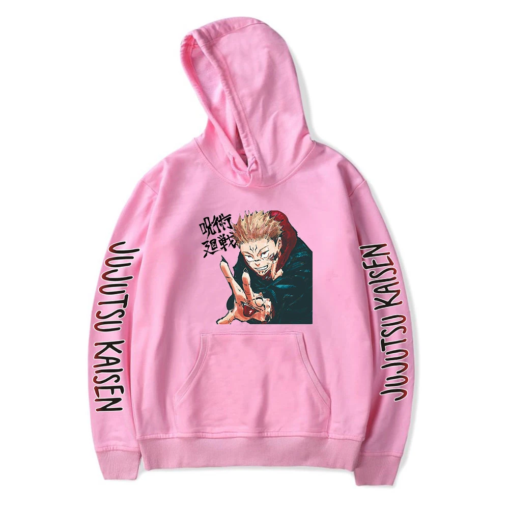 

WAWNI Jujutsu Kaisen Cotton Polyester Hoodie Sweatshirt Hip Hop Hoodie Hooded Sweatshirt Wtreetwear Fashion Print Hoody New