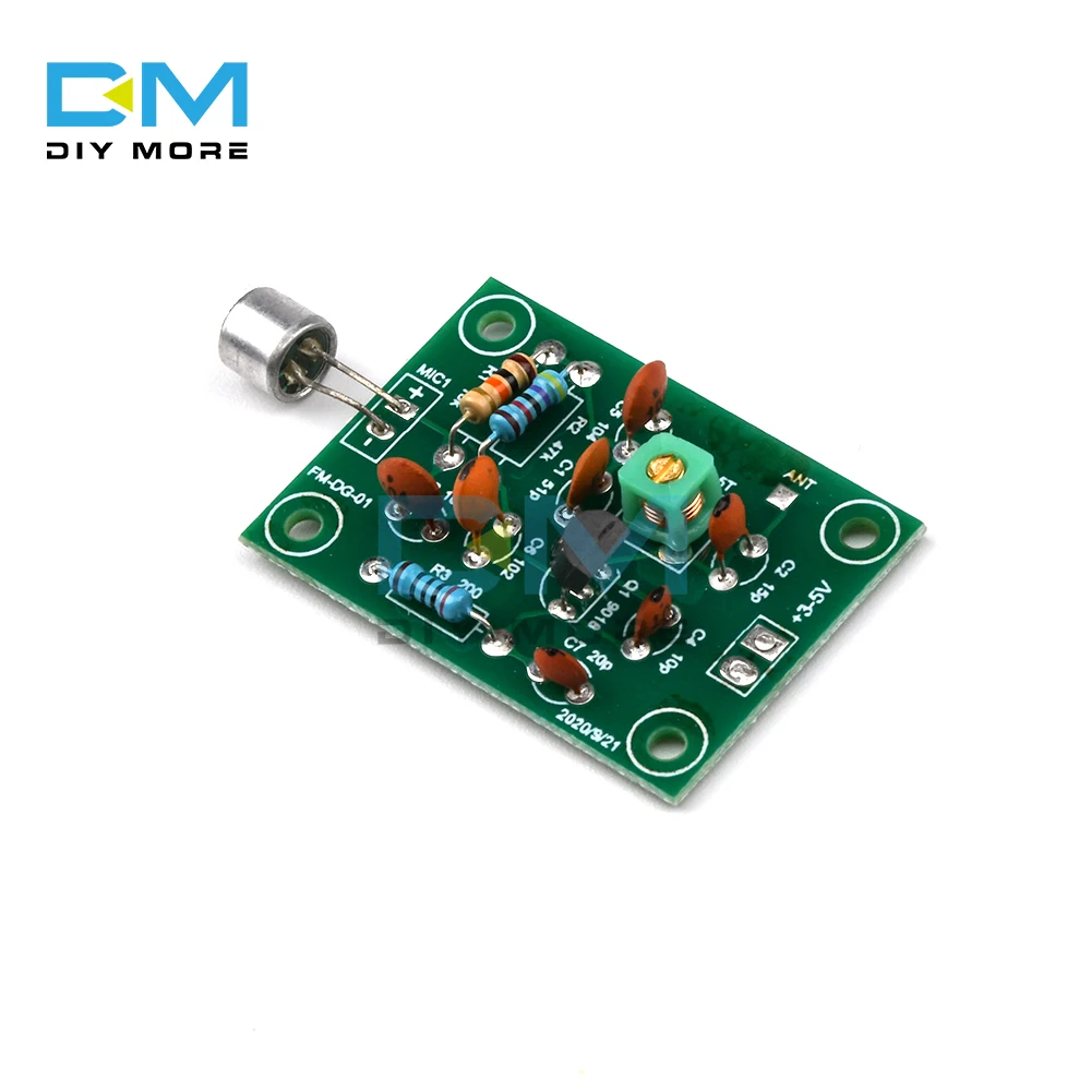 FM модуль приемника передатчика мини беспроводной микрофон регулируемая