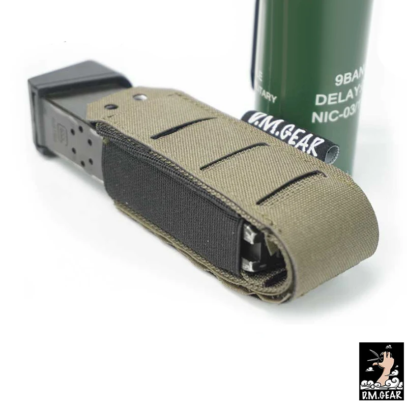 DMgear тактический Чехол 9 мм маг переноска быстроразъемный расширяемый