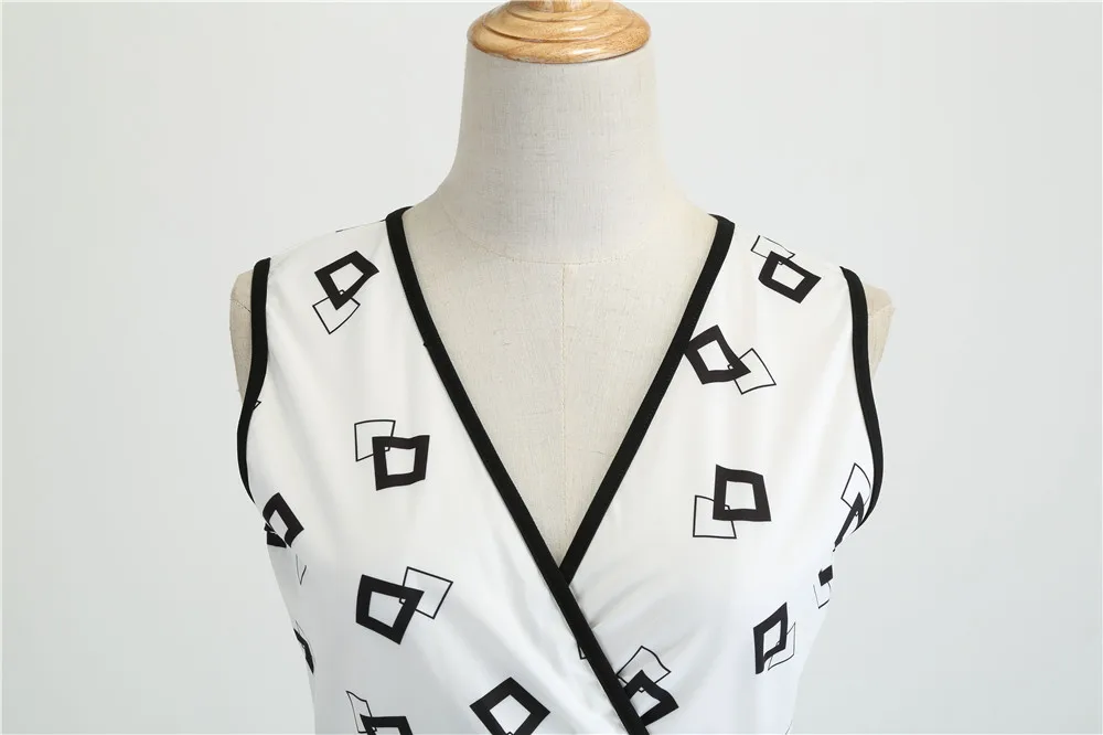 

2020 New Girl Dress Fashion Dot Cocktail Dresses Pleated Ladies Dress Summer Cute Beach Dress For Women Party Robe De Cocktail
