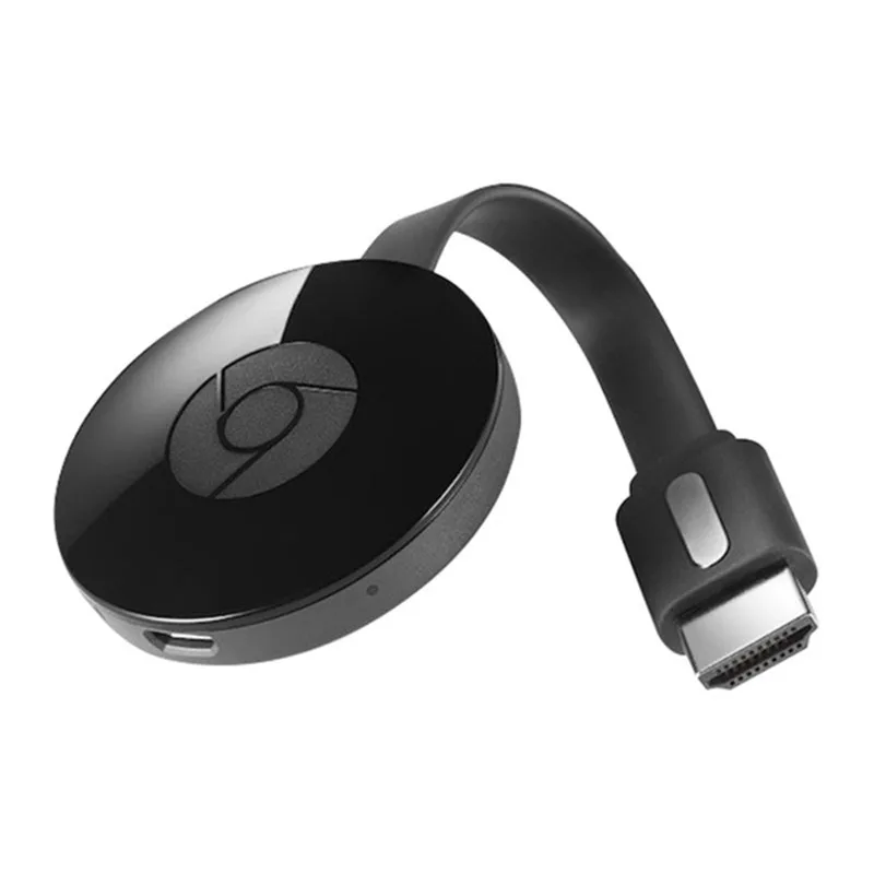 ТВ-палка для Netflix YouTube хромированная литая для Android tv Miracast chromecast HDMI дисплей ключ против anycast - Цвет: Черный