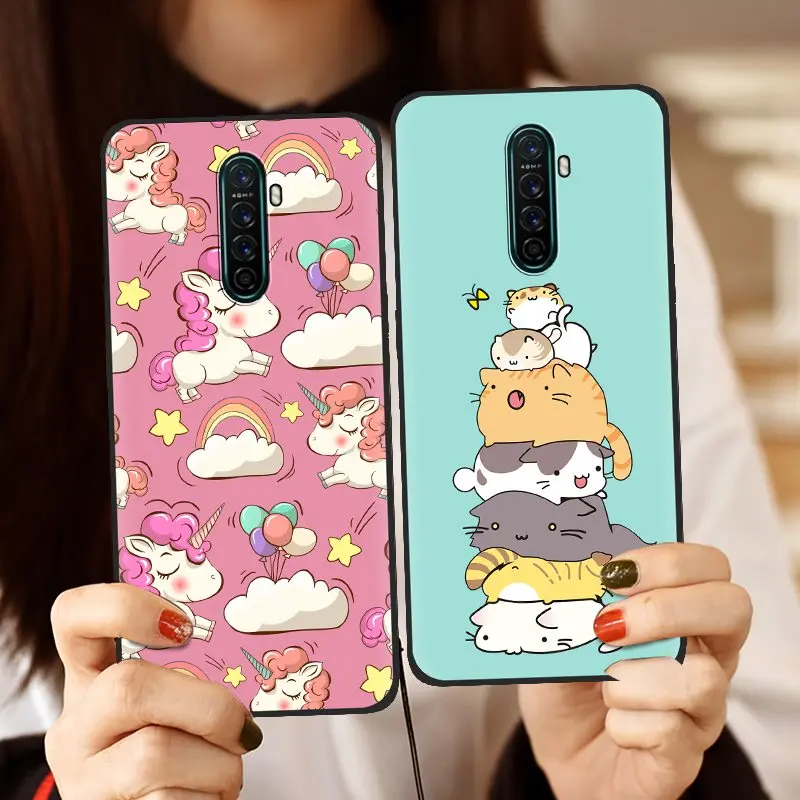 Грязеотталкивающий противоударный чехол для телефона OPPO Reno ACE/Realme X2 Pro модный