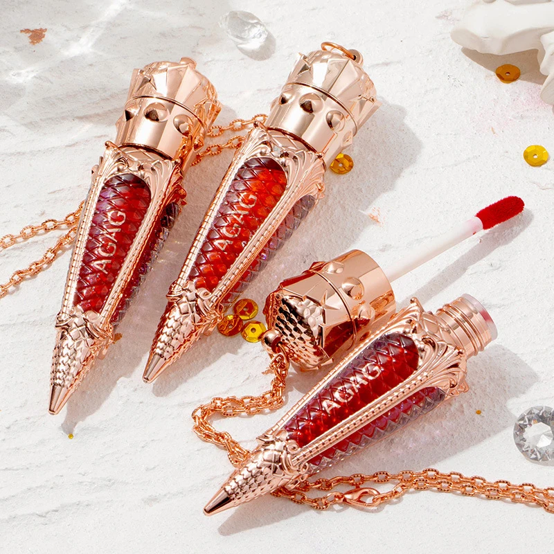 Агаг Queen скипетр губная помада воздушной для губ матовая морковно оранжевый цвет