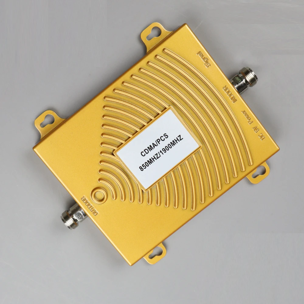 

ZQTMAX 850 1900 cdma pcs 2G 3G 4G Smartphone cellular signal amplifier gsm mobile signal booster lte umts repeater + antenna