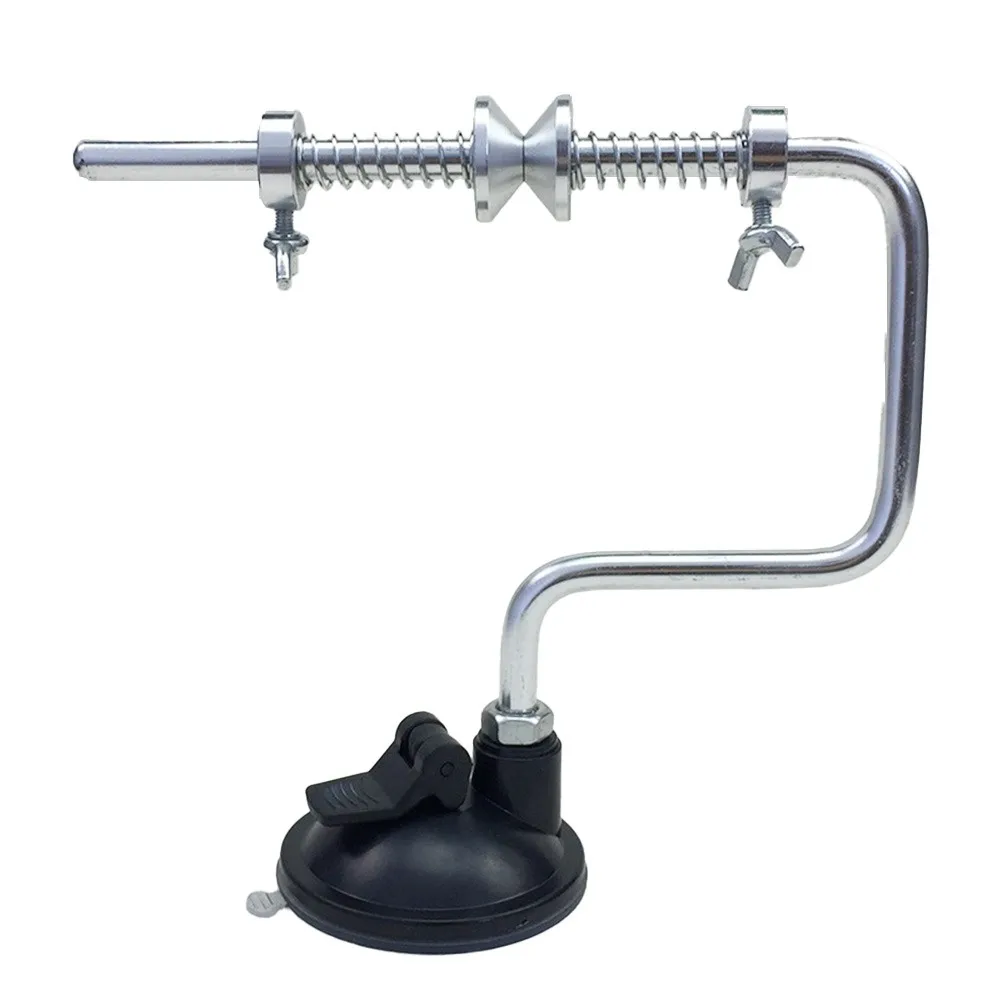 

1xPortable Fishing Line Winder System Reel Line Spooler Vacuum Spooling Multi-rotate Aluminum Spool Holders Avoids Line Twist