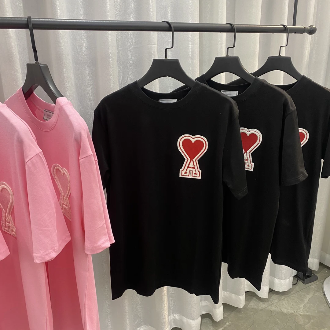 

2021 women's new summer short sleeves high quality pure cotton embroidered letters European and American fashion CHIC T-shirt