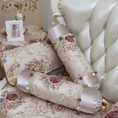 STYLE 7 LeRadore роскошный Европейский Чистый хлопок подушку Чехол Лучшая Мода цилиндр наволочка 15*50 см - Цвет: STYLE 7
