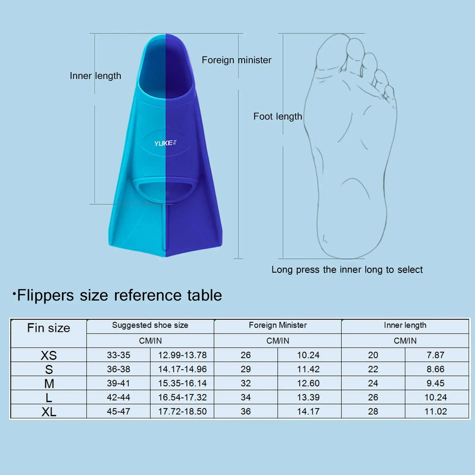 

Swimming Fins Adult Snorkeling Foot Flippers KIDS Diving Fins Beginner Swimming Equipment Portable Adult & Kids Diving Flippers