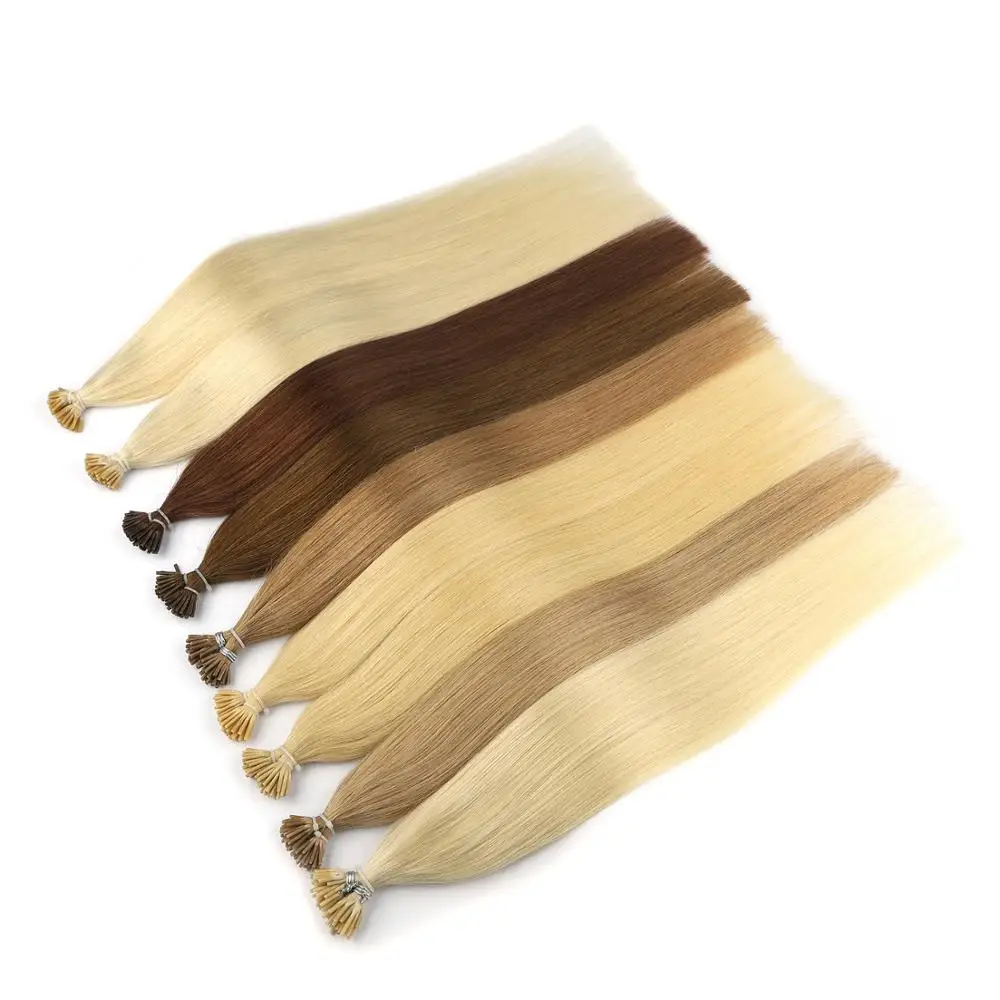 

Neitsi 100% Human Hair Sample Extensions Keratin Tip For Salon Test