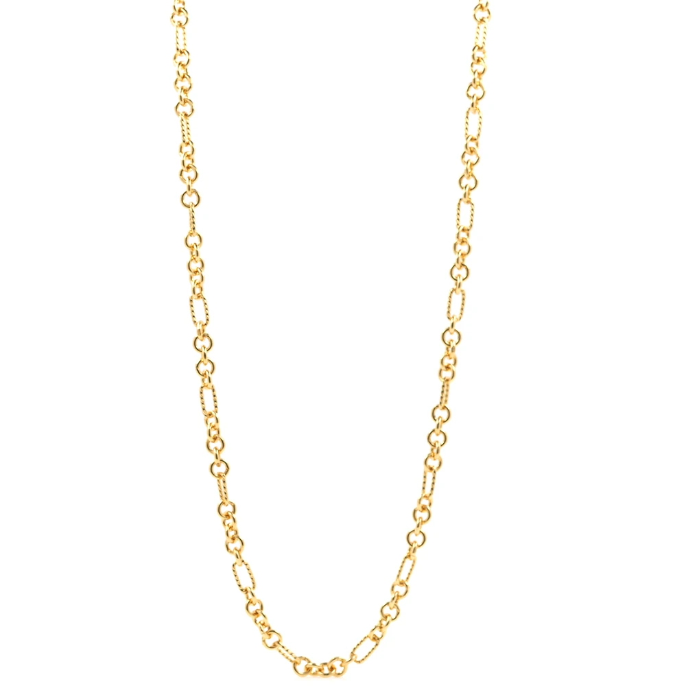 Used In Jewelry Making DIY Supplies Necklace Bracelet Chain Found Round Link Chain Is Suitable For Pendant Jewelry Accessories