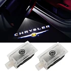 2 шт. Автомобильные светодиодные дверные приветственные огни для Chrysler 300 300c 200 Sebring FR JR JS Lancia Thema аксессуары