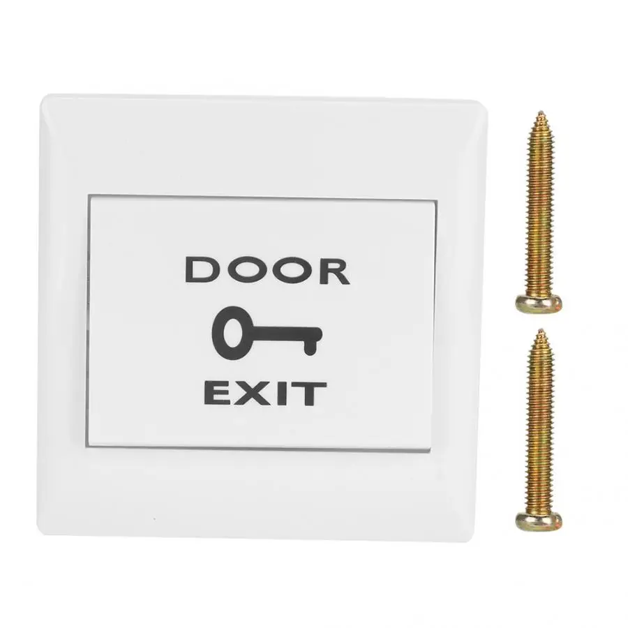 Настенный кнопочный выключатель Выходная кнопка переключатель панель 12-24 В