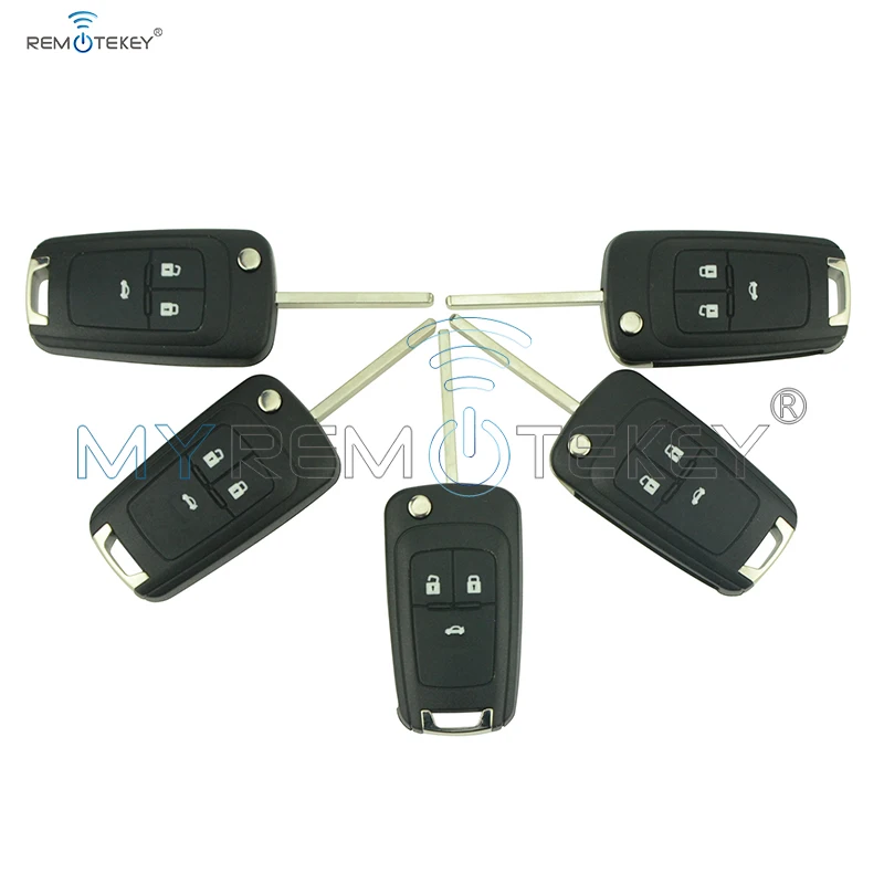 

5 шт. чехол для автомобильного ключа с дистанционным управлением для Chevrolet Aveo Cruze Orlando 2011 2012 2013 HU100 3 кнопки сменный чехол для ключа remtekey