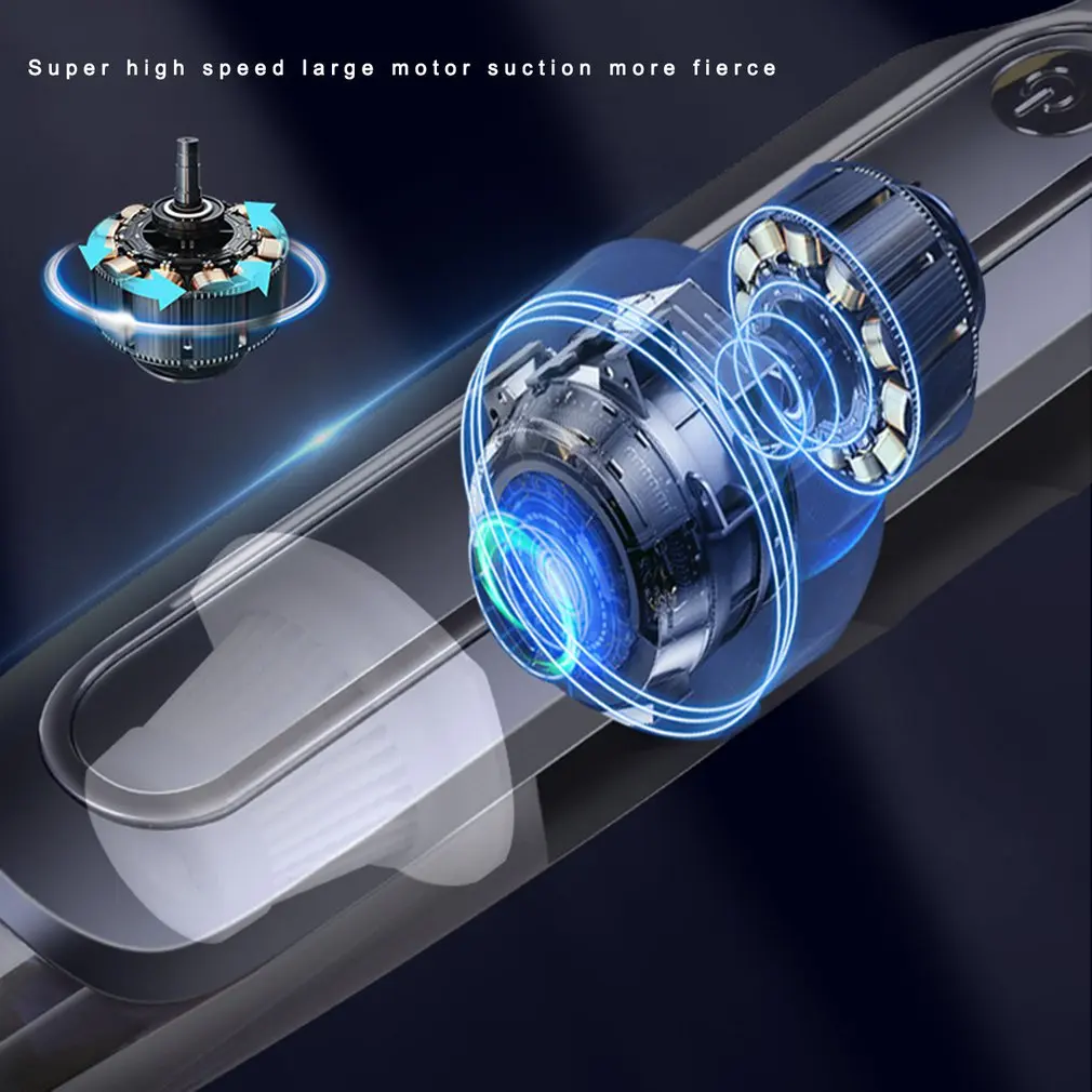 

New Portable Handheld Vacuum Dusbuster Hand Vacuum USB Rechargeable Pet Hair Vacuum Car Vacuum Cleaner For Home Car Cleaning