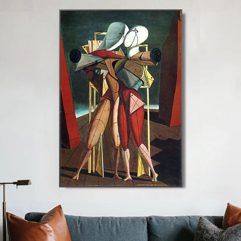 Картина Giorgio de Chirico абстрактная масляная живопись на холсте постеры и принты