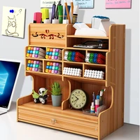 pencil stationery collection box students creative childrens dormitory pen holder multi functional desktop office supplies