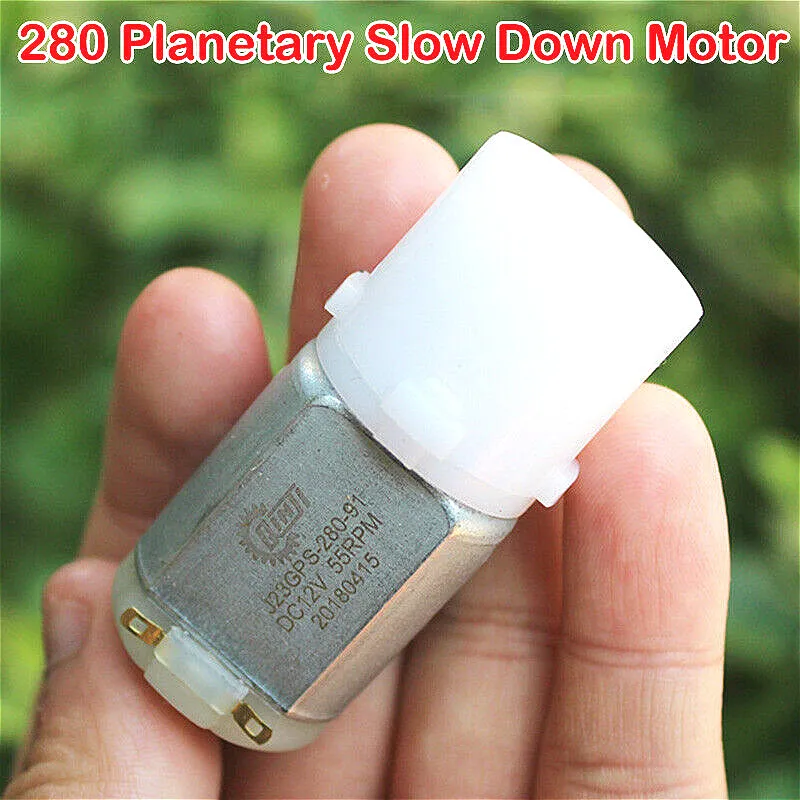 Коробка передач Micro Mini 280 с планетарным редуктором электрическая шестеренка