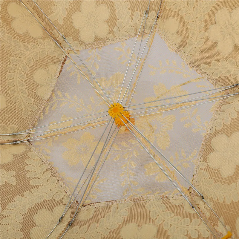 High-End European-Style Lace Folding Large round Dish Cover Food Dining Table Umbrella | Дом и сад