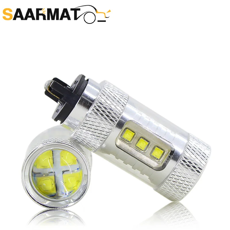 PWY24W PW24W PWY24WSV светодиодный фонарь для Audi A3 A4 A5 VW MK7 Golf CC Fusion передний указатель