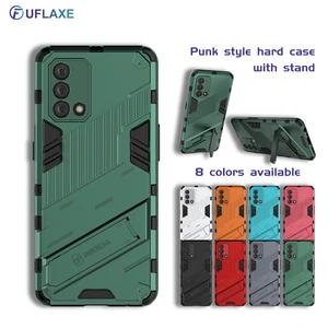 shockproof casing for oppo a74 a53 a93 punk back cover hard case with kickstand free global shipping