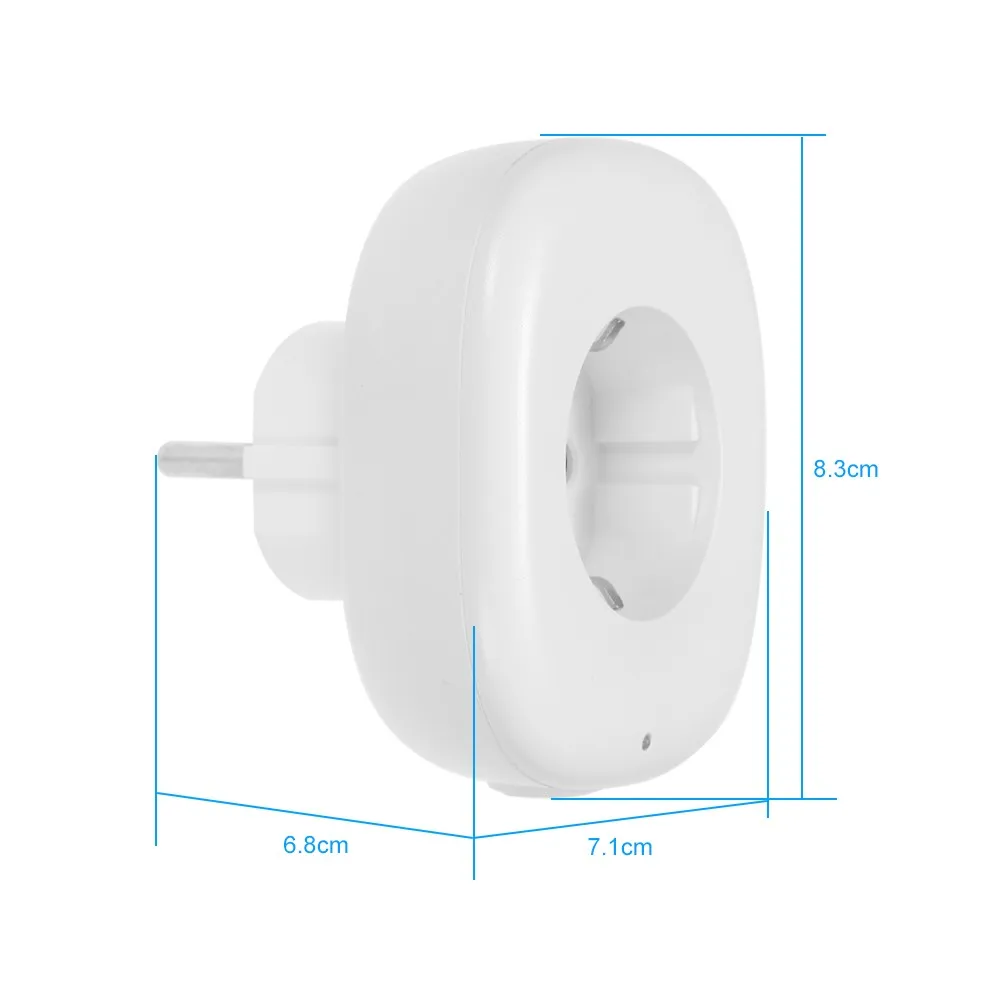 

Wifi Smart Socket Plug with Big On/Off Switch Button + USB Port