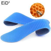 eid silicon gel insoles high quality foot care for plantar fasciitis heel spur running sport insoles shock absorption pads