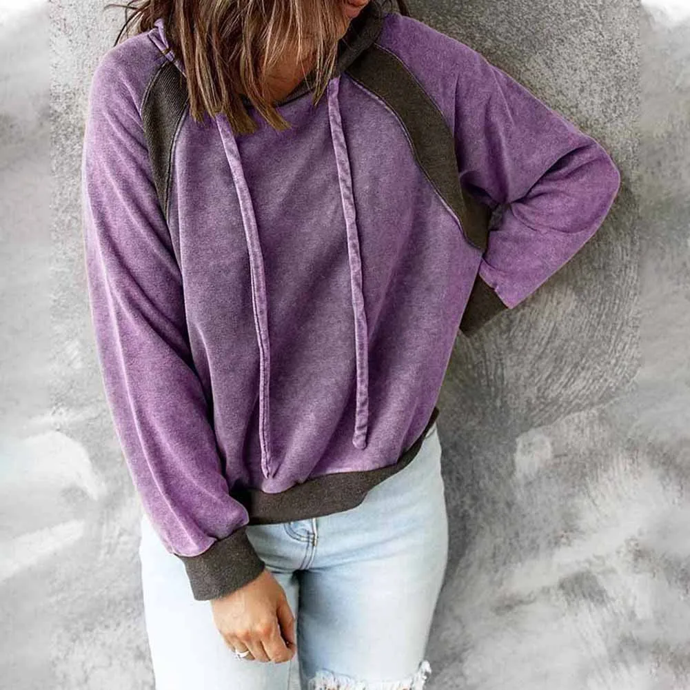 

Women Streetwear Fashion Hoodies Unicolor Sweatshirts Women Long Sleeve Pockets Zipper Up Hoody Outwear Clothes